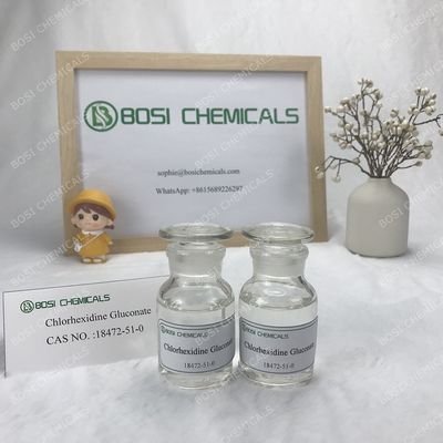 CAS 18472-51-0 مایع بی رنگ کلرهگزیدین گلوکونات 5% برای ضد عفونی کننده